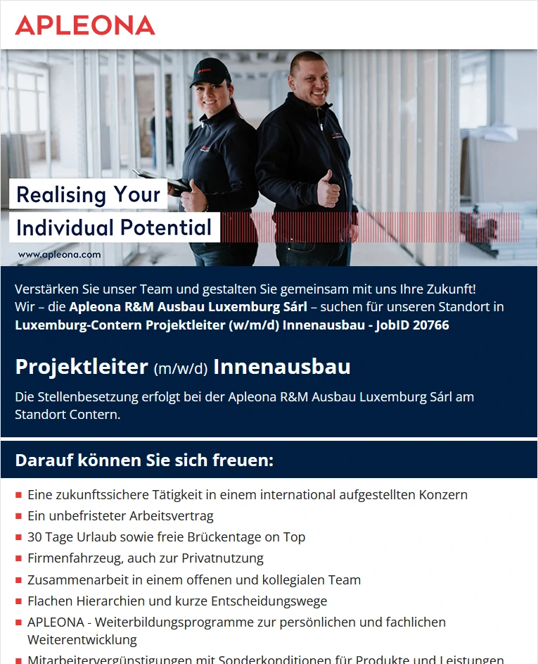 Apleona R&M Ausbau Luxemburg S.à r.l.