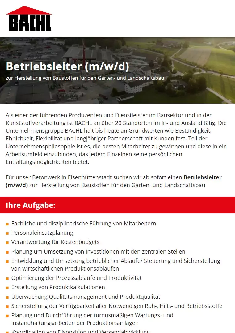 Karl Bachl GmbH & Co. KG