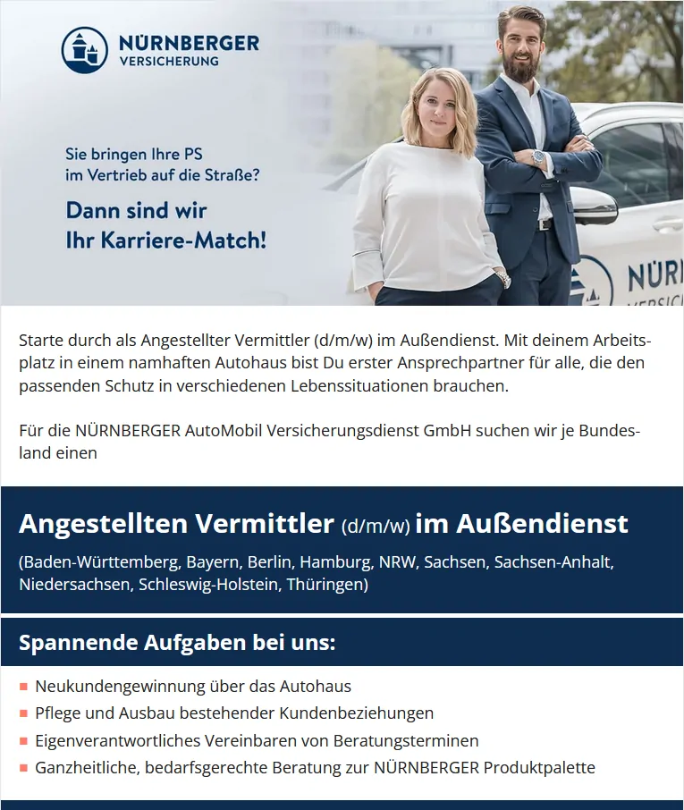 NÜRNBERGER AutoMobil Versicherungsdienst GmbH