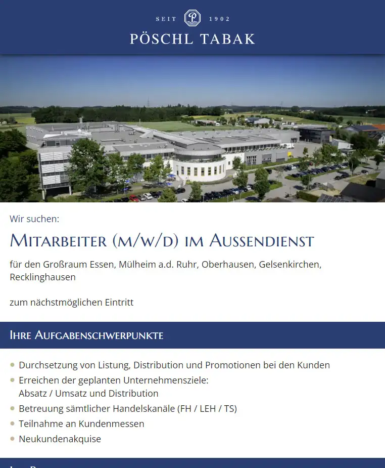 PÖSCHL TABAK GmbH & Co. KG