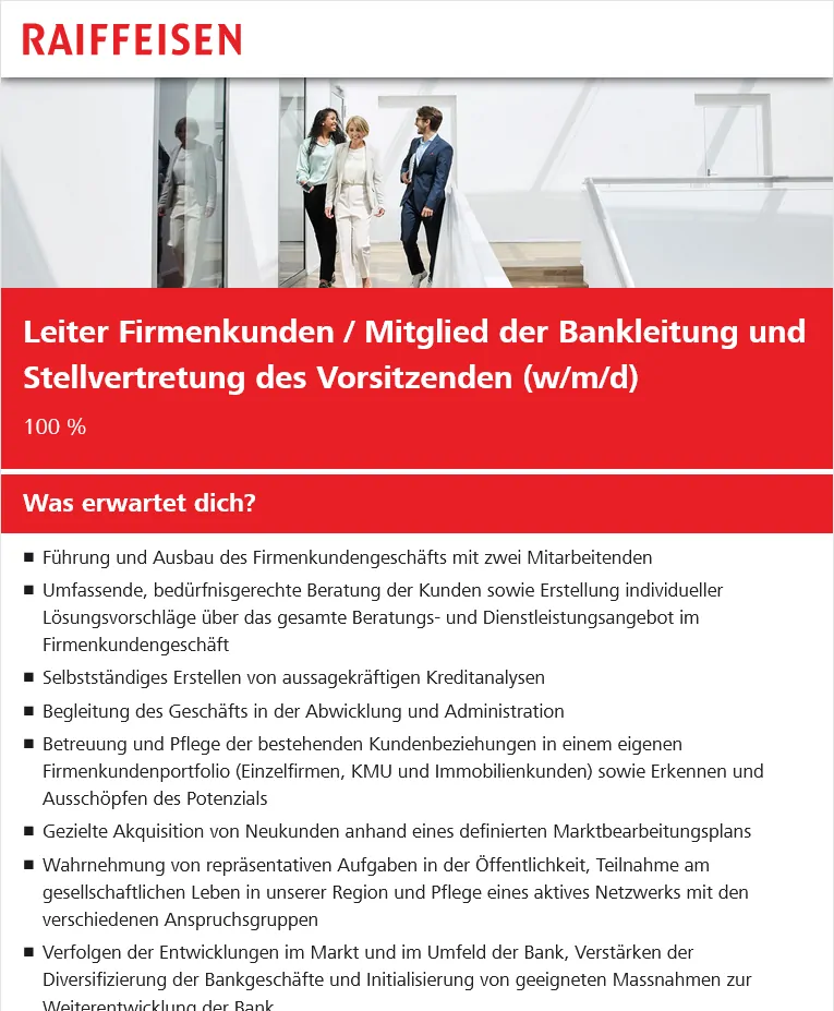 Raiffeisenbank Siggenthal-Würenlingen
