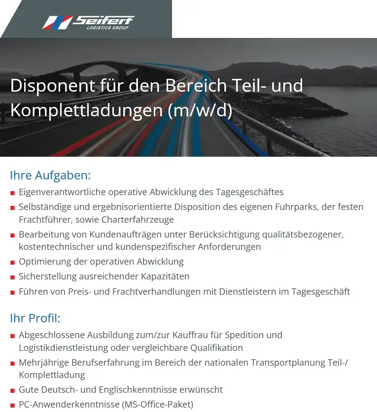Seifert Logistics