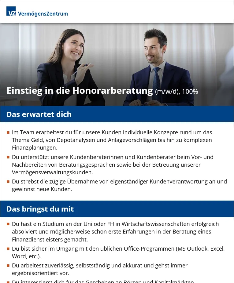 VZ VermögensZentrum Deutschland