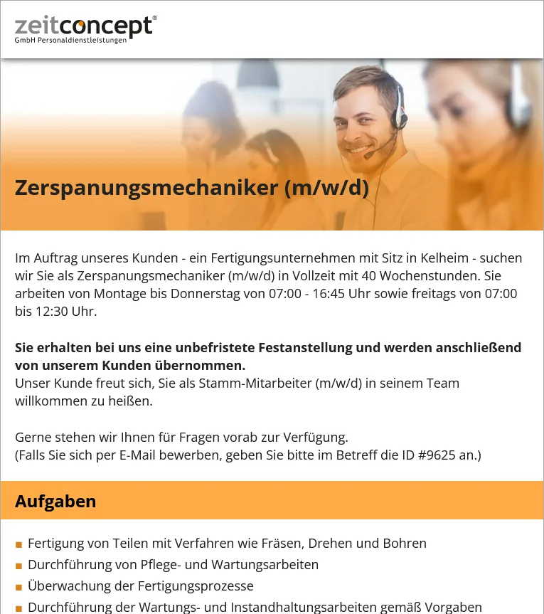 Zeitconcept GmbH Personaldienstleistungen